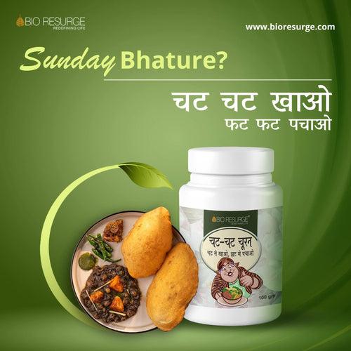 Bio Resurge CHAT-CHAT CHURAN: One piece MRP (Inclusive of all taxes):Rs.100/- Net Weight 100gm/