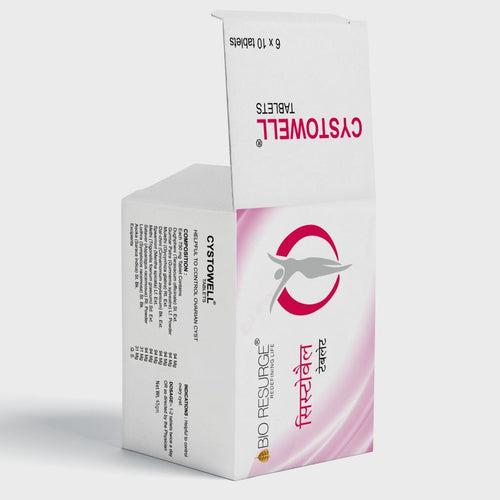 Cystowell for management of PCOD and hormonal imbalance | Reduces PCOD Problems: Pack of 60 Tablets, One piece MRP (Inclusive of all taxes):Rs.630.00/- Net Weight 45gm