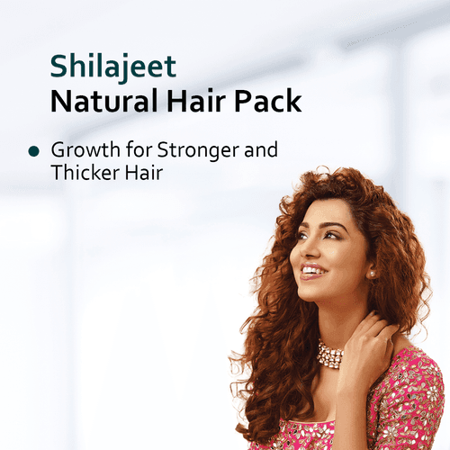 Shilajeet Natural Hair Pack Growth for Stronger and Thicker Hair | Shilajit for Hair