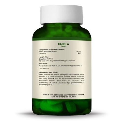 Bio Resurge Karela Tablet For Metabolic Wellness|Blood Purifier-750mg(60 tablets): One piece MRP (Inclusive of all taxes):Rs.270/- Net Weight 45gm/