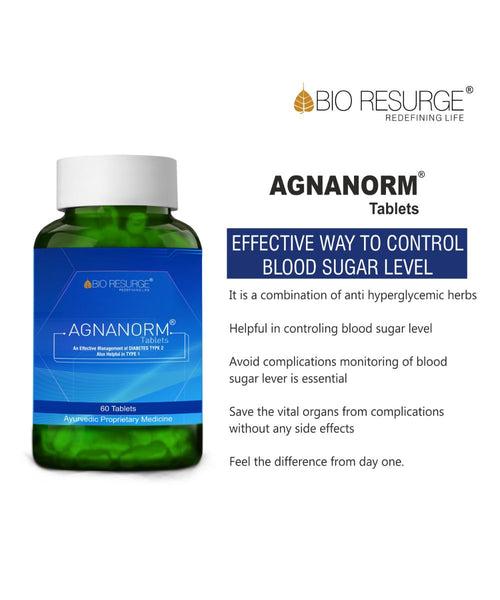 Agnanorm - Medicine for diabetes | Manages Insulin Resistance | Sugar Cantrol Medicine: One piece MRP (Inclusive of all taxes):Rs.600/- Net Weight 45gm/