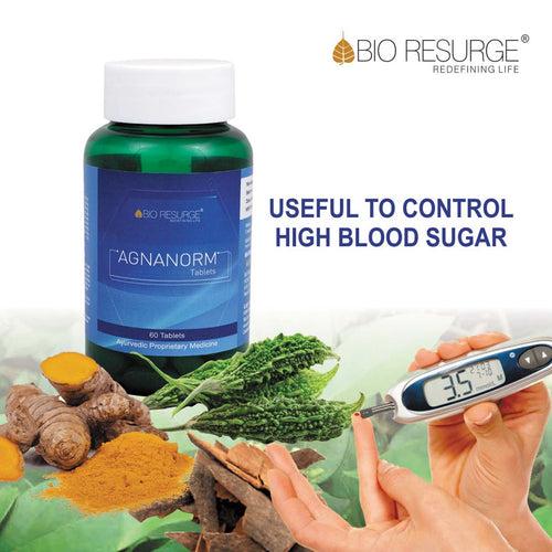 Agnanorm - Medicine for diabetes | Manages Insulin Resistance | Sugar Cantrol Medicine: One piece MRP (Inclusive of all taxes):Rs.600/- Net Weight 45gm/