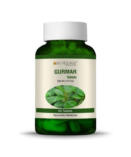 Bio Resurge Gurmar Tablets For Healthy Blood Sugar|Manages Diabetes Level-750mg(60 tablets): One piece MRP (Inclusive of all taxes):Rs.270/- Net Weight 45gm/