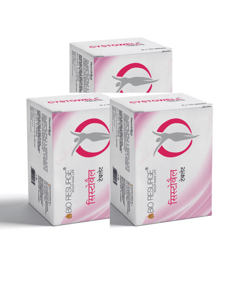 Cystowell for management of PCOD and hormonal imbalance | Reduces PCOD Problems: Pack of 60 Tablets, One piece MRP (Inclusive of all taxes):Rs.630.00/- Net Weight 45gm