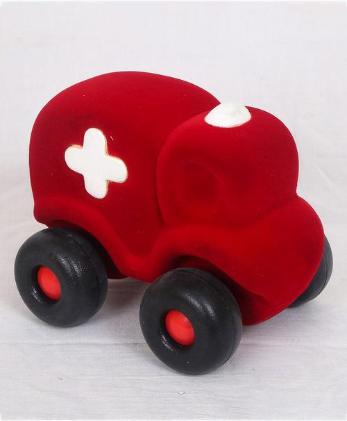 Natural Rubber Ambulance Pull Along Toy