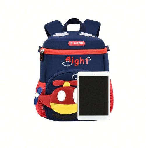 Helicopter Design Backpack for Kindergarten kids 12 inch