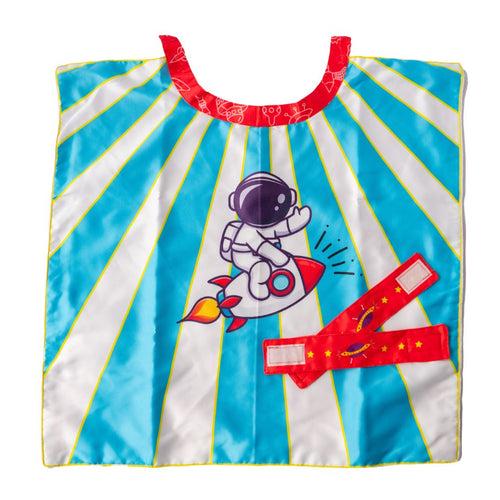 Space Hero Dress up Cape Set with colouring activity