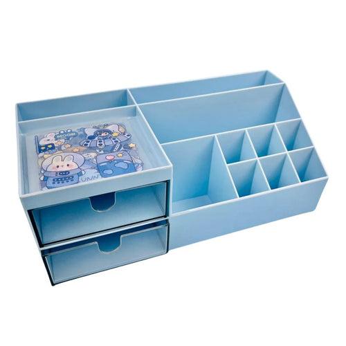 Large Size Pen Pencil Holder Desk Storage Box & Stationery Cosmetic Organizer