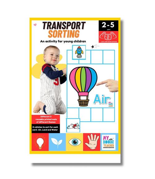 Transportation Sorting Activity Pack