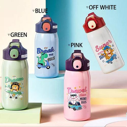 Break The Rules - 530ml Stainless Steel Sipper Bottle | BPA Free | Pastel Colours