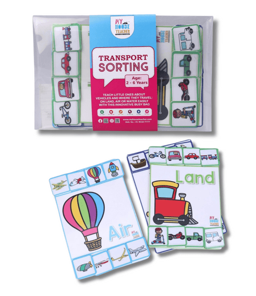 Transportation Sorting Activity Pack