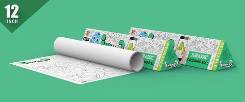 Jurassic Colouring Roll (12 inch)