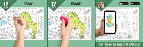 Jurassic Colouring Roll (12 inch)