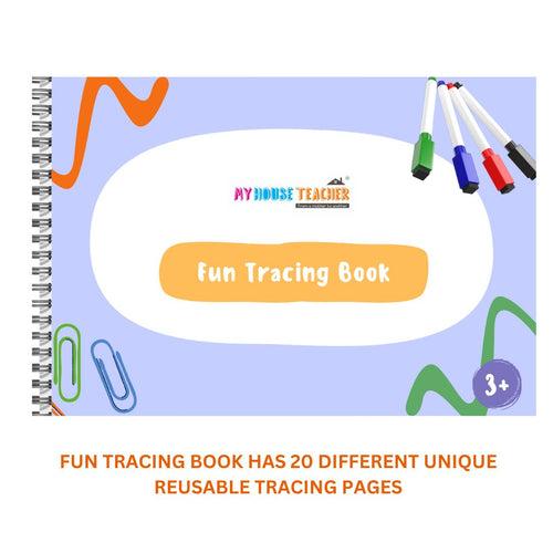 Fun Tracing Reusable Busy Binder Book - 20 different pages