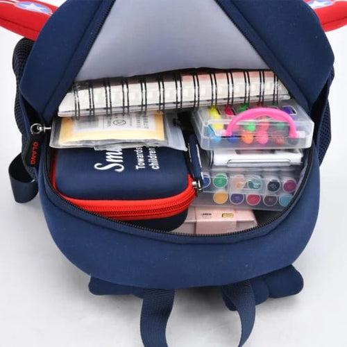 3D Plane Shape Backpack for Preschool kids 11 inch