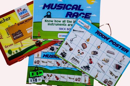 Musical Instruments Fun Learning Activity Pack