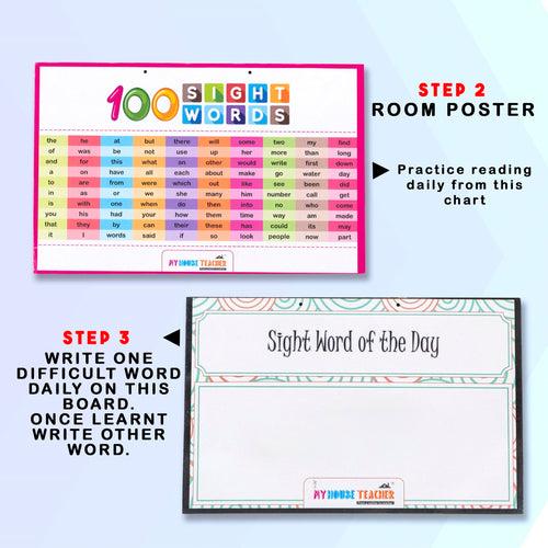 100 Sight Words Made Easy Activity Game