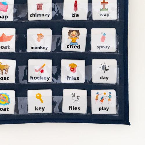 20 Diagraph Family sorting Pocket Chart (Phonics For Preschoolers )