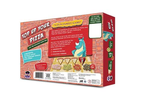 Top Up Your Pizza Fun Family Board Game