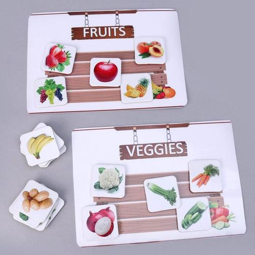 Fruit And Veggie Sorting Busy Bag
