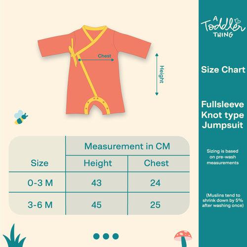 Toddler Tribe - Full Sleeve Knot Jumpsuit