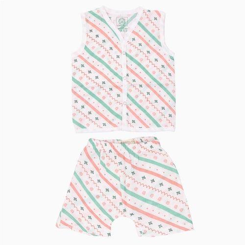Muslin Jabla and Shorts for Babies and Toddlers (Pack of 3) - Starlight Shells