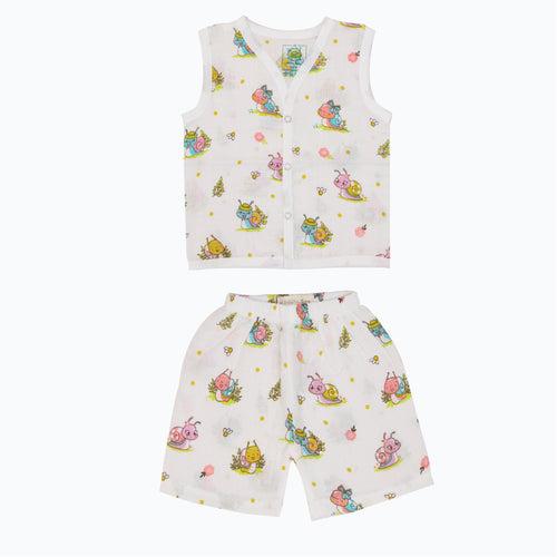 Muslin Jabla and Shorts (Pack of 3) - Whimsical Journey