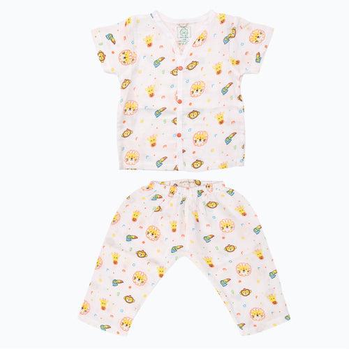 Muslin Sleep Suit for babies and kids (Unisex) Combo 2 - Pack of 5