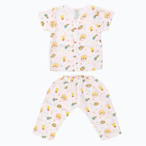 Muslin Sleep Suit for babies and kids (Unisex) Combo 2 - Pack of 3