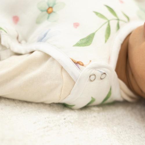 Spring Daisy - Organic Muslin Aloe Vera Sleep Bag