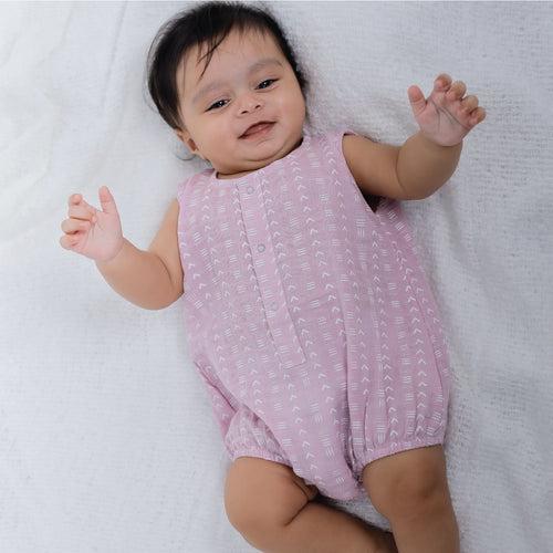 Lavendar Balloon Romper