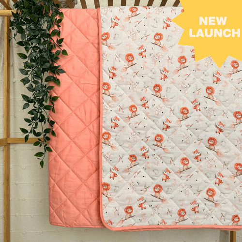 Wintertime Wonders - Muslin Quilt for newborn babies to 5 years