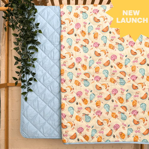 Juicy Joy - Muslin Quilt for newborn babies to 5 years