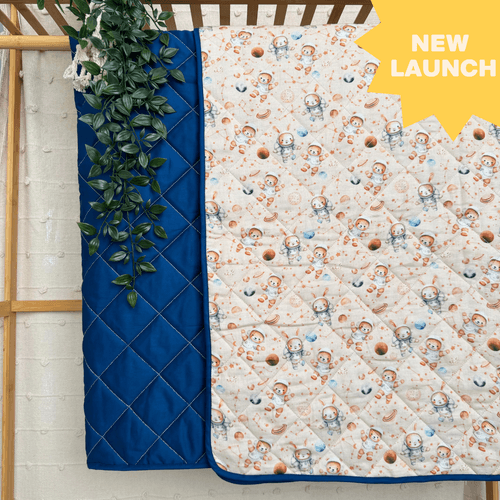 Wintertime Wonders - Muslin Quilt for newborn babies to 5 years