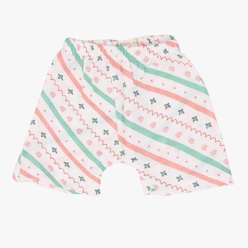 Muslin Jabla and Shorts for Babies and Toddlers (Pack of 3) - Starlight Shells