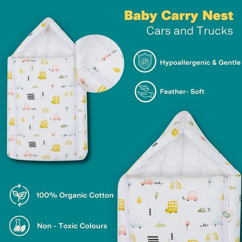 Baby Carry Nest - Cars and Trucks