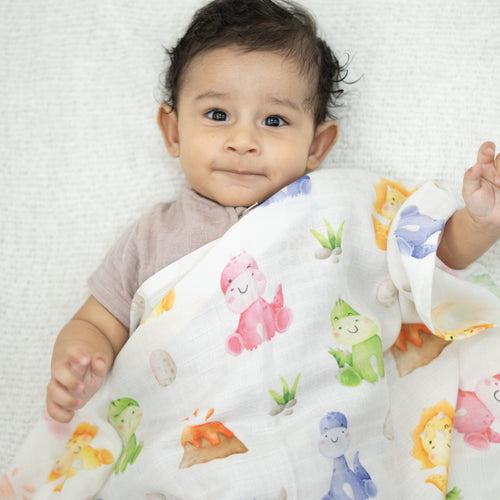 Barney's Friends - Organic Muslin Aloe Vera Towel