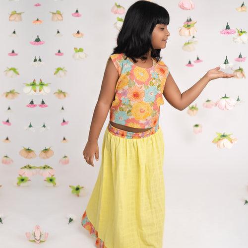 Muskaan - Top and Skirt for girls