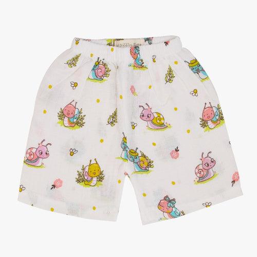 Muslin Jabla and Shorts for Babies and Toddlers (Pack of 6) - Enchanting Skyscape