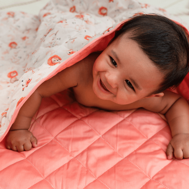 Little Carnival - Muslin Quilt for newborn babies to 5 years