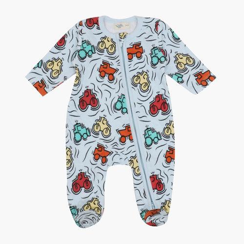 Tails & Tires - Quilted Bodysuits (Pack of 2)