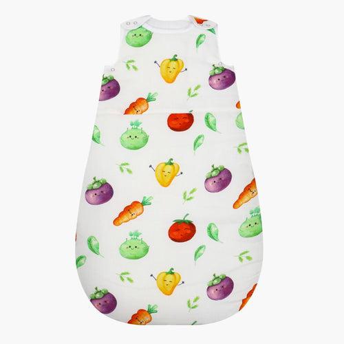 Veggie Delight - Organic Muslin Aloe Vera Sleep Bag