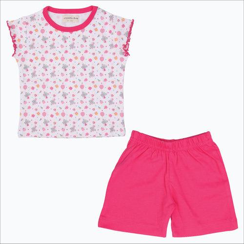 Cotton T-shirt and Shorts