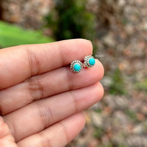 Turquoise Small studs