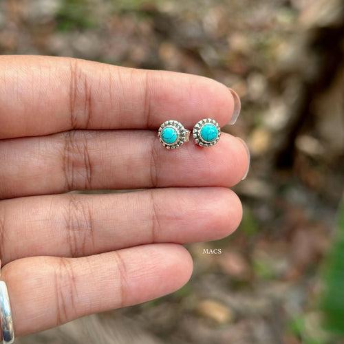 Turquoise Small studs
