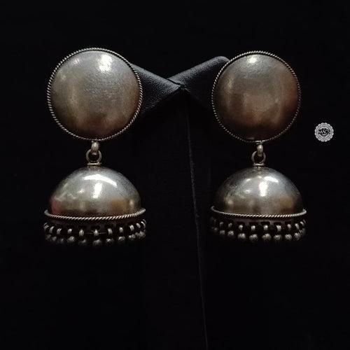 925 Silver Plain Jhumka