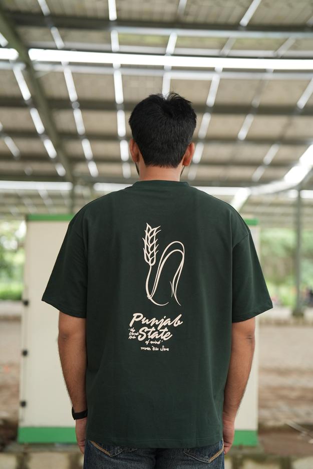 The Chardi Kala Green T-shirt