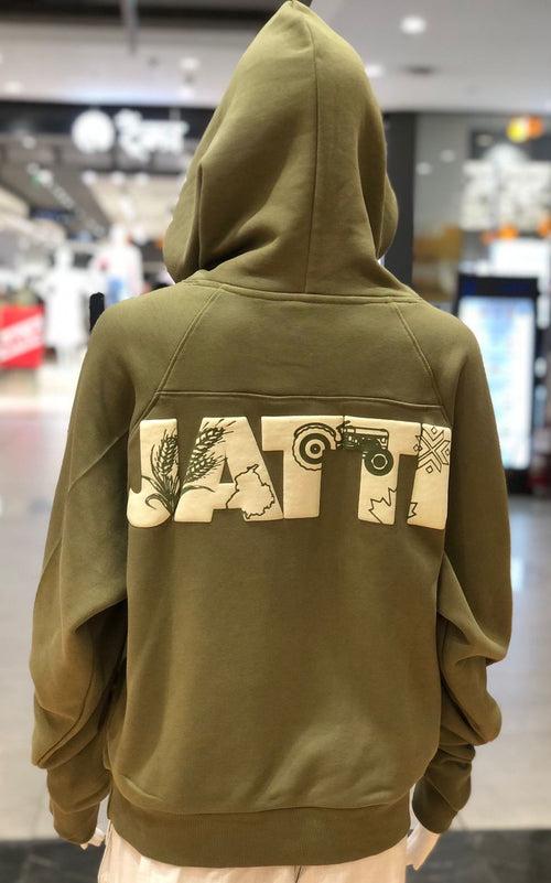 Jatti Olive Green Hoodie