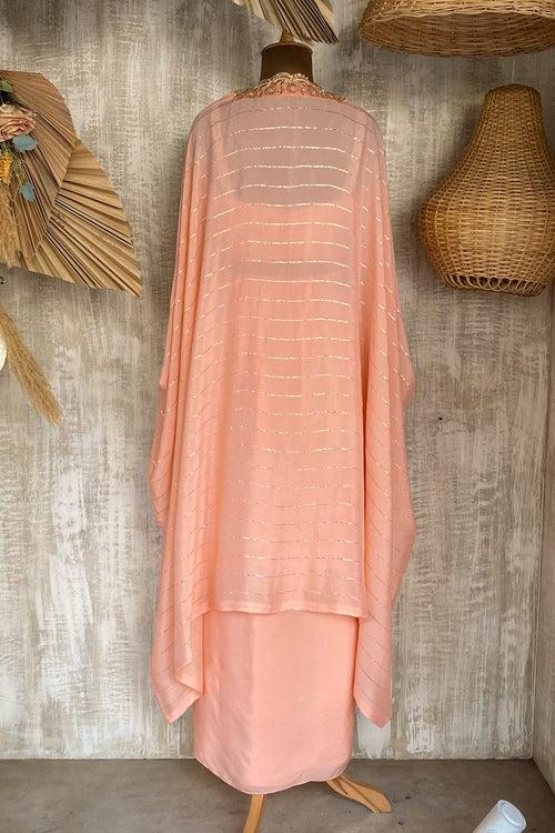 Peach Cape Set