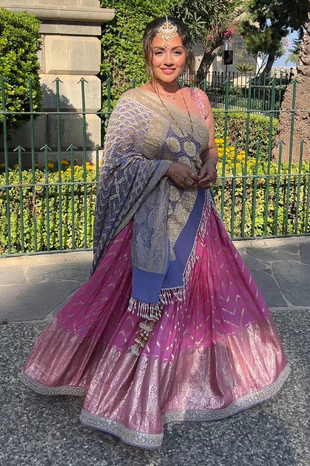 KAUSHAL IN RUMI LEHENGA